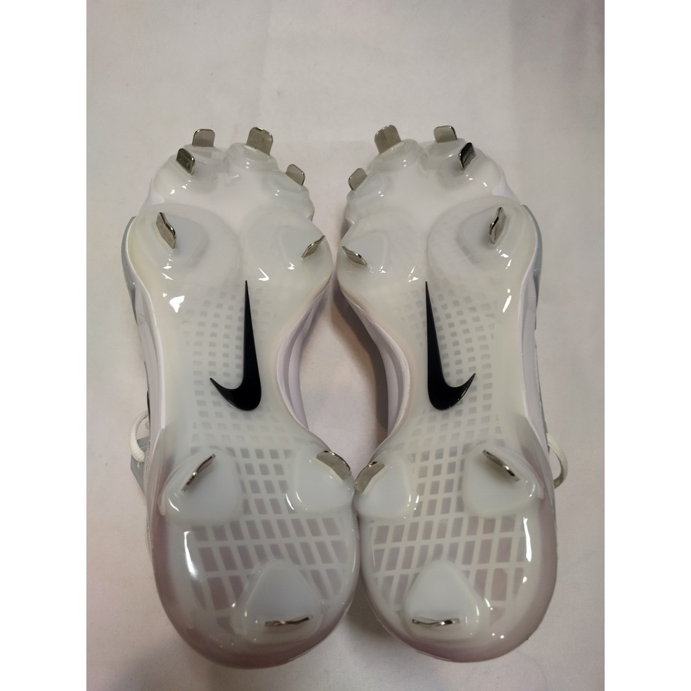 Nike Zoom Trout 8 Elite Metal Baseball Cleats White Grey FB2906-100 Mens 7.5 - Picture 10 of 10